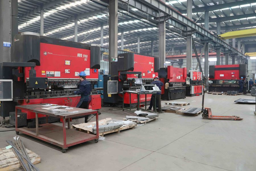 HUNAN KINGDA INTELLIGENT ACCESS MACHINERY CO.,LTD. linea di produzione in fabbrica