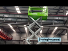 Altezza della piattaforma di sollevamento a forbice a propulsione automatica 6 m